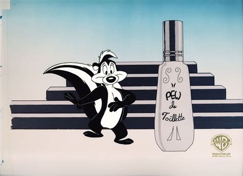 pepe le pew selling perfume